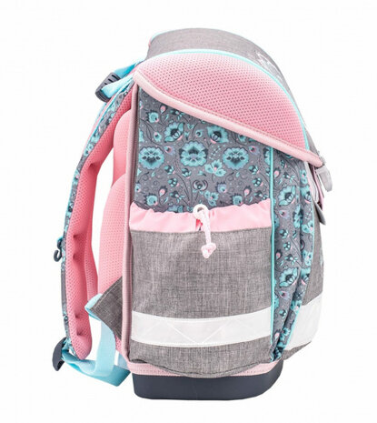 rugzakset Trendy Love 19 liter polyester grijs 4-delig