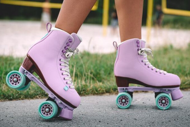rolschaatsen Melrose Lavendel polyurethaan 78A lila mt 36