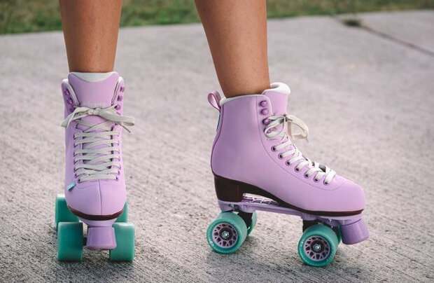 rolschaatsen Melrose Lavendel polyurethaan 78A lila mt 37