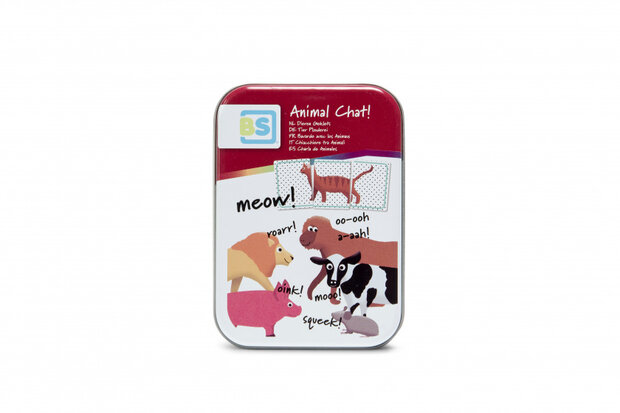 kaartspel Animals junior 8,5 x 6 cm karton groen