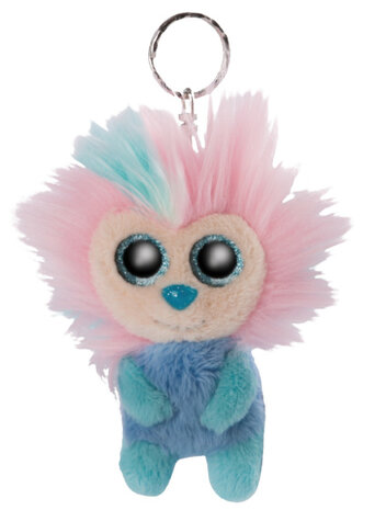 sleutelhanger Fairy Salili meisjes 9 cm pluche blauw