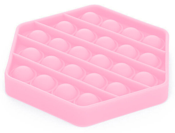 fidgetspel octagoon junior 12 x 12 cm roze