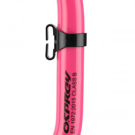 snorkelset junior siliconen roze