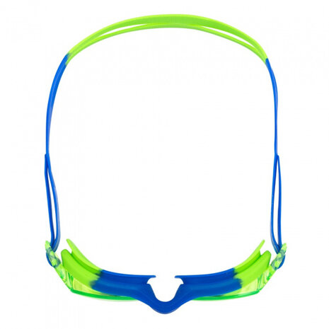 duikbril junior siliconen blauw/groen 2-6 jaar