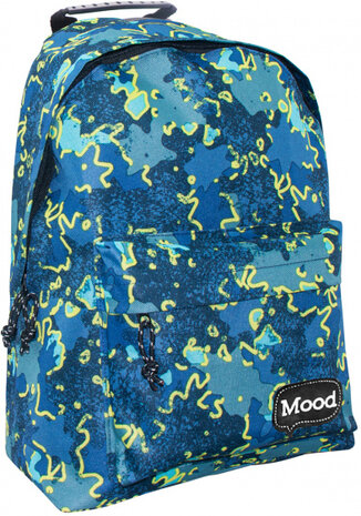 rugzak Sigma junior 15 x 30 x 40 cm polyester blauw/lime