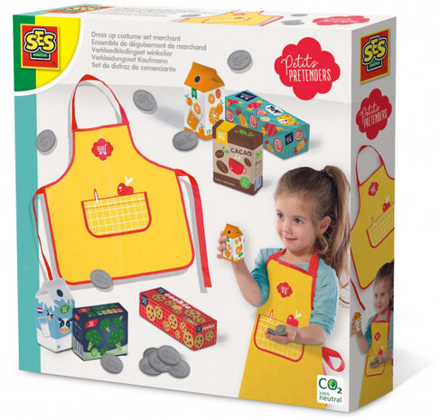 winkeliersset Petit Pretenders junior karton 17-delig