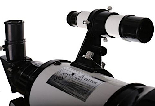 telescoop 70/300 junior 30 x 39 cm aluminium zwart/wit