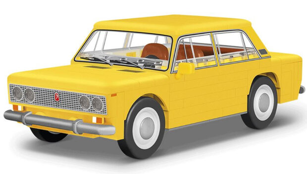 modelbouwset Lada 2103 junior geel 98-delig