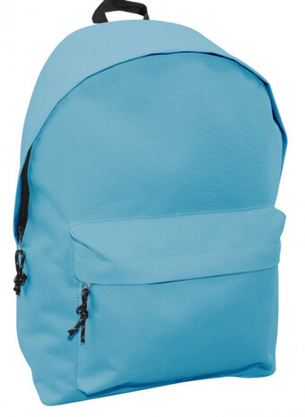 rugzak Omega junior 16 x 32 x 42 cm polyester lichtblauw