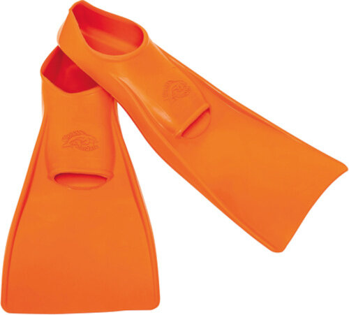 zwemvliezen junior rubber oranje maat 26-28