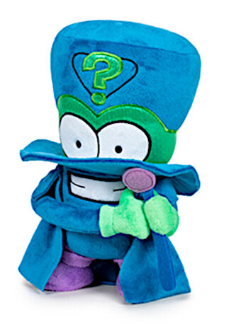 knuffel Moskidolls junior 20 cm pluche blauw/groen