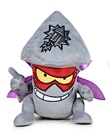 knuffel Moskidolls junior 20 cm pluche grijs
