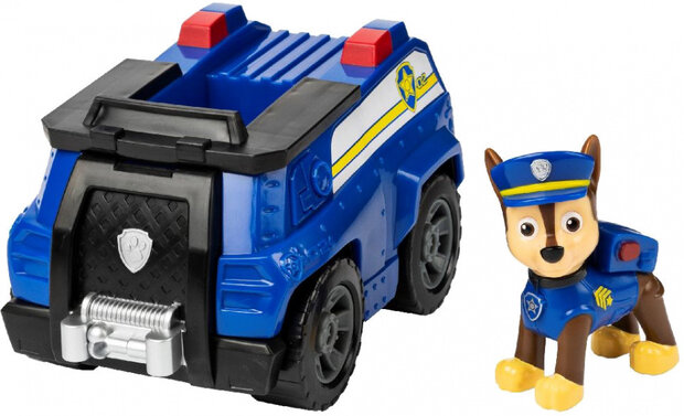 speelset Paw Patrol Chase junior blauw 2-delig