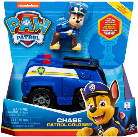 speelset Paw Patrol Chase junior blauw 2-delig