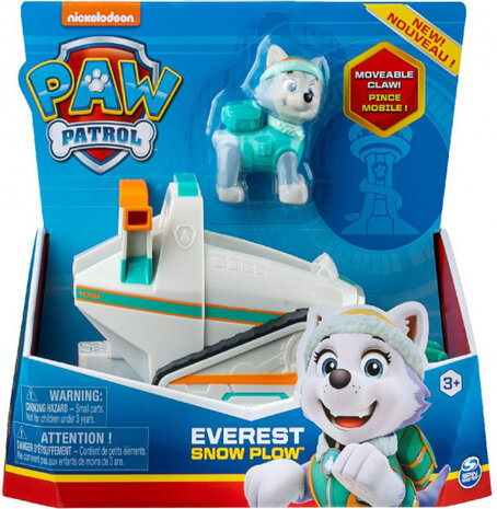 speelset Paw Patrol Everest wit/aqua 2-delig