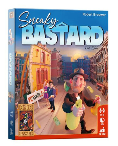 kaartspel Sneaky Bastard junior 86-delig (NL)
