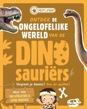 kinderboek Dinosauriers - Feit &amp; Fun! junior