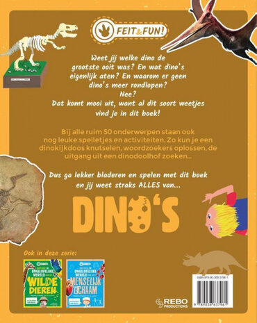 kinderboek Dinosauriers - Feit &amp; Fun! junior