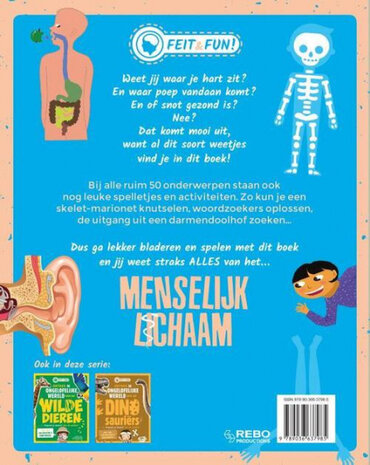 kinderboek Menselijk lichaam - Feit &amp; Fun!