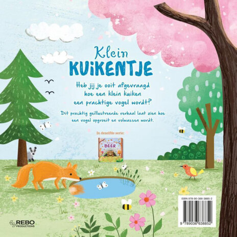 kinderboek Klein kuikentje junior papier