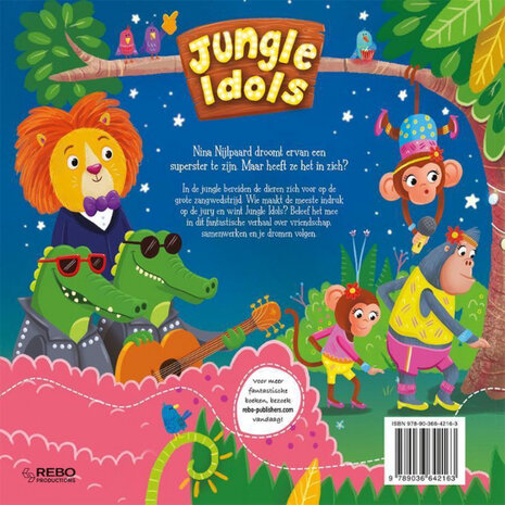 kinderboek Jungle idols junior papier