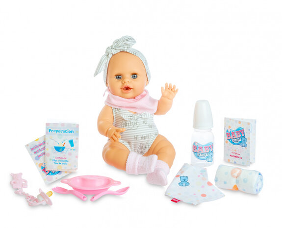 babypop Sus&uacute; interactief junior 38 cm vinyl 16-delig