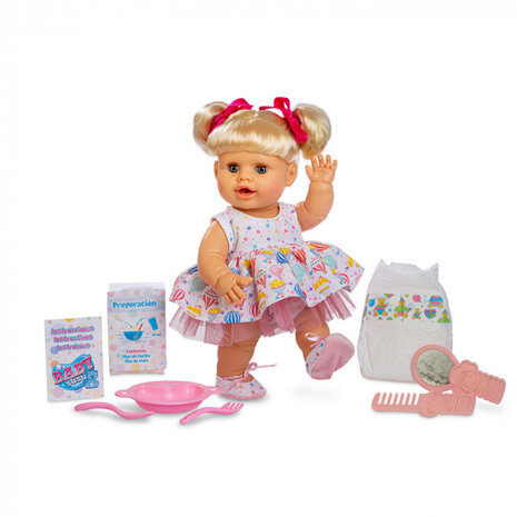 babypop Sus&uacute; interactief junior 38 cm 13-delig