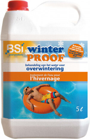 overwintering zwembad Winterproof 5 liter wit