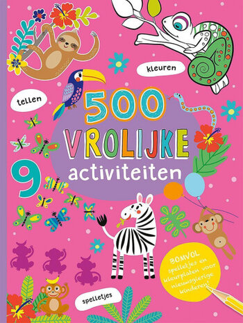 kinderboek 500 Vrolijke activiteiten