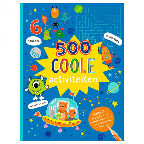 kinderboek 500 Coole activiteiten