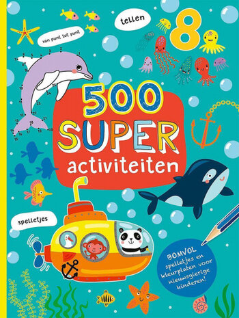 kinderboek 500 Super activiteiten