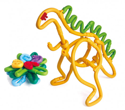 knutselpakket 3D Clic Toys junior 100-delig