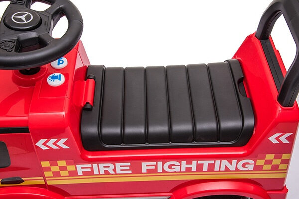 loopauto Brandweerwagen junior 32 cm rood