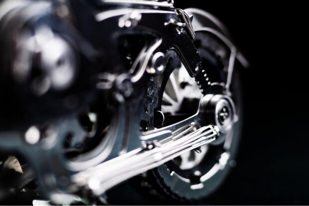 modelbouwset Chrome Rider staal 90-delig