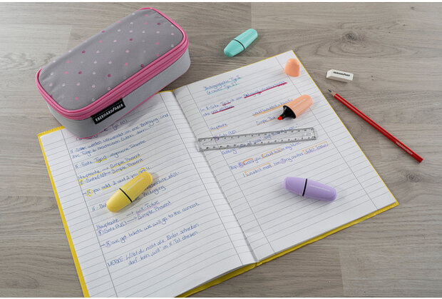etui Jumbo X-Style Pro 21,5 cm polyester grijs