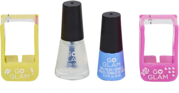 nagellakset Go Glam U-nique Nails 4-7 ml blauw
