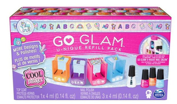 nagellakset Go Glam U-nique Nails 4-7 ml 8-delig