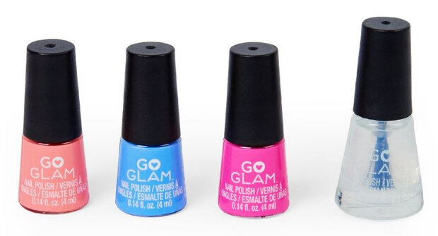 nagellakset Go Glam U-nique Nails 4-7 ml 8-delig