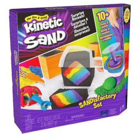 speelset Sandisfactory 907 gram zand 16-delig