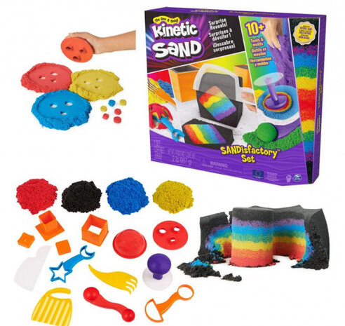 speelset Sandisfactory 907 gram zand 16-delig