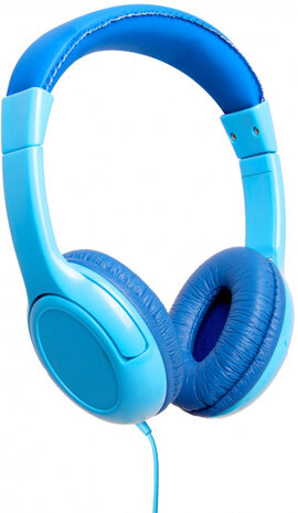 koptelefoon Kids 17 x 7 cm 32dB blauw