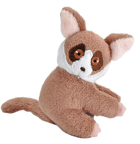 knuffelmaki junior pluche lichtbruin one-size