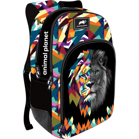 rugzak leeuw junior 24 liter polyester/katoen