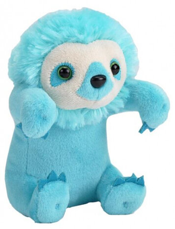 knuffelluiaard junior 10 cm pluche lichtblauw