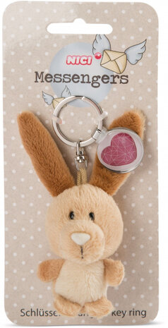 sleutelhanger Wonder Woman junior 7 cm pluche roze