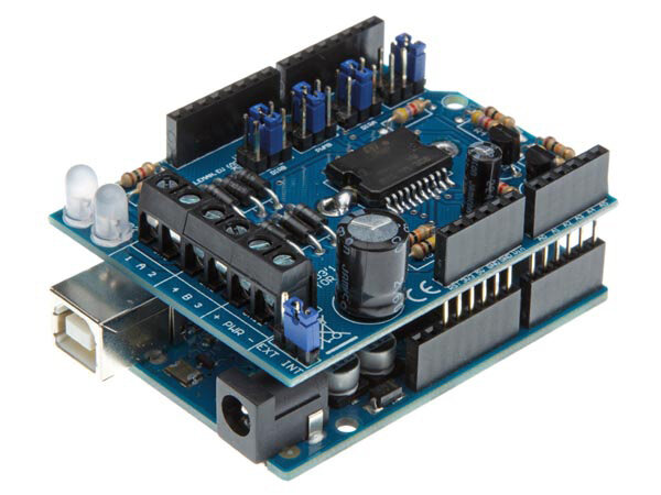 Whadda Motor &amp; Power shield Arduino 68 x 53 mm blauw