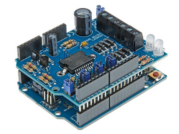 Whadda Motor &amp; Power shield Arduino 68 x 53 mm blauw
