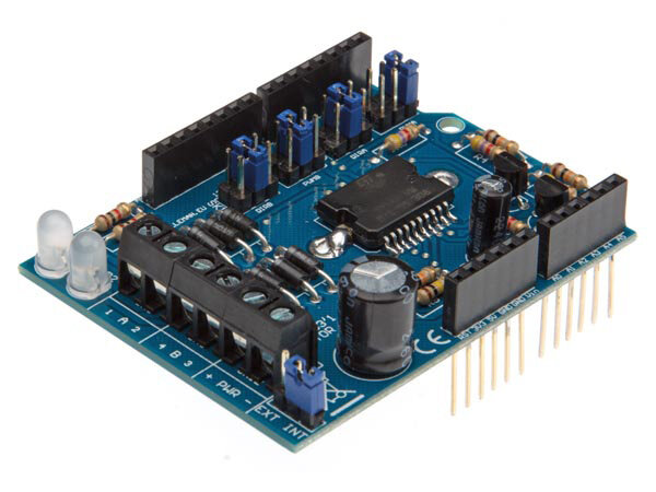Whadda Motor &amp; Power shield Arduino 68 x 53 mm blauw