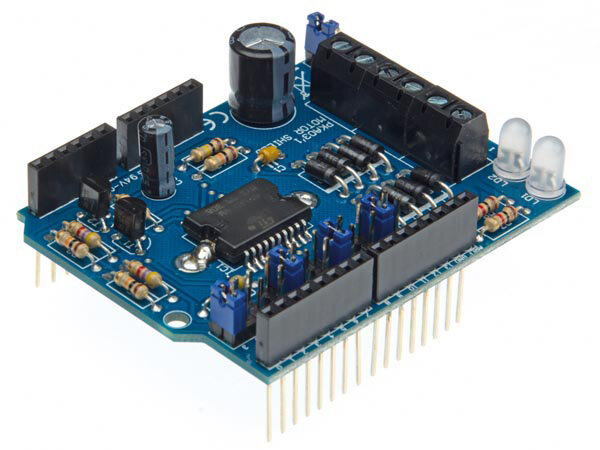 Whadda Motor &amp; Power shield Arduino 68 x 53 mm blauw