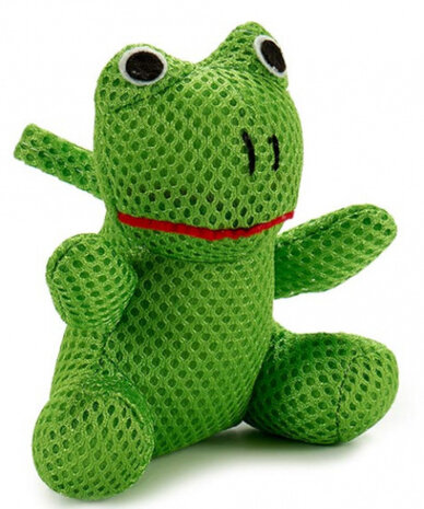 badspeelgoed kikker junior 18 x 21 cm viscose groen